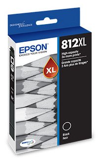 Epson America Print 812XL ink cartridge 1 pc(s) Original High (XL) Yield Black T812XL120S