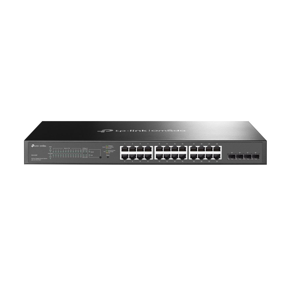 TP-Link Omada 28-Port Gigabit Smart Switch with 24-Port PoE+ TLSG2428P