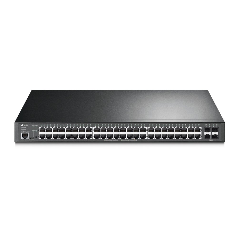 TP-Link JetStream 52-Port Gigabit L2+ Managed Switch with 48-Port PoE+ TLSG3452P