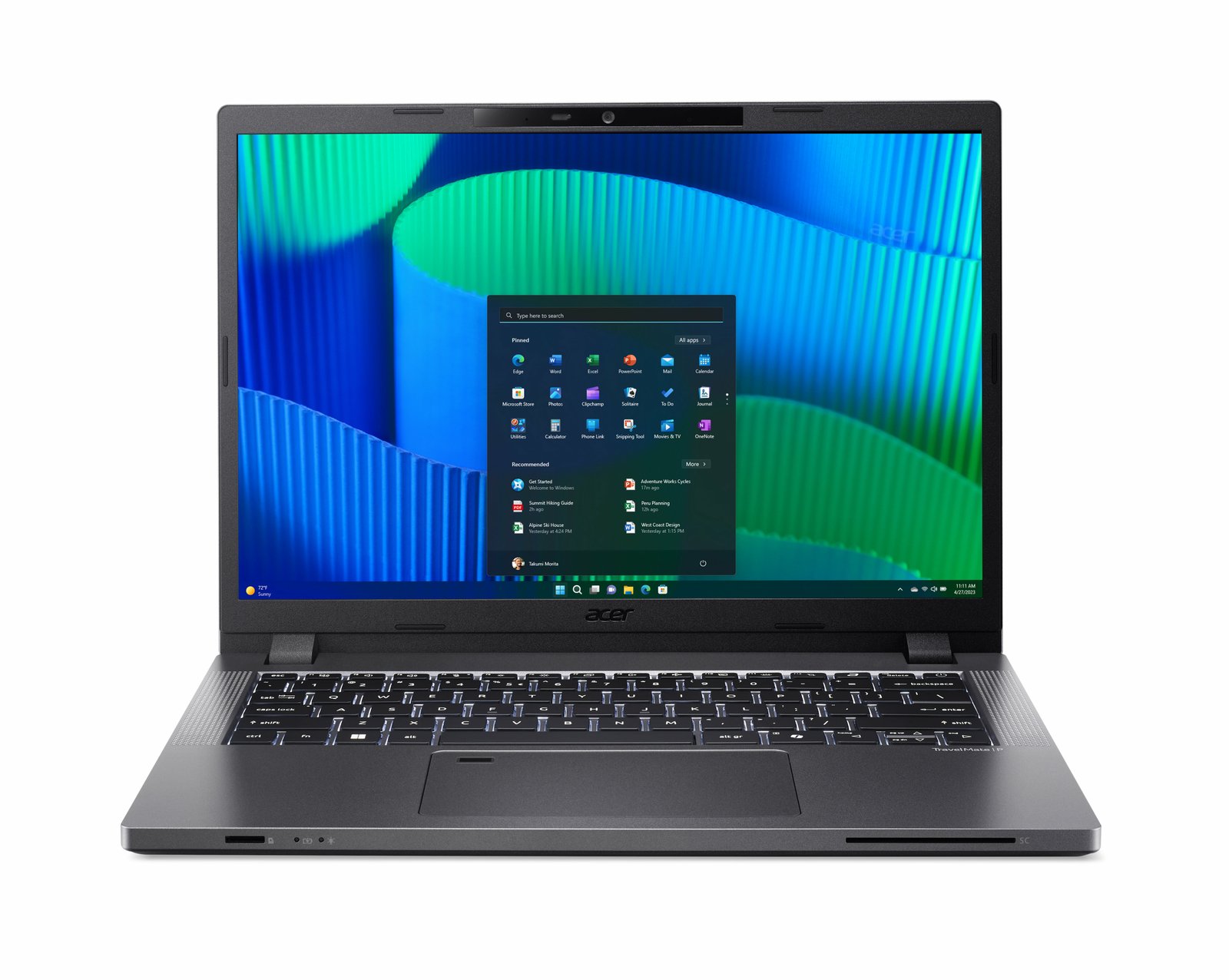 Acer America Corp. TravelMate P2 TMP214-55-G2-55B1 Intel Core 5 120U Laptop 35.6 cm (14") WUXGA 16 TMP21455G255B1