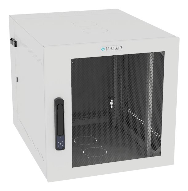 Vertiv Corp VR Rack GL24WMCMM-W-SE-00-00 cabinet 12U Wall mounted White WMCMMWSE0000