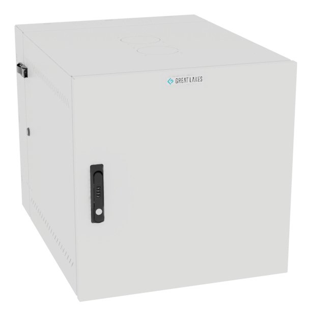 Vertiv Corp VR Rack GL24WMCMS-W-SC-00-CM cabinet 12U Wall mounted White WMCMSWSC00CM