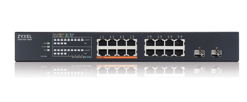 ZyXEL Communications XMG1915-18EP Managed L2 2.5G Ethernet (100/1000/2500) Power over (PoE) XMG191518EP
