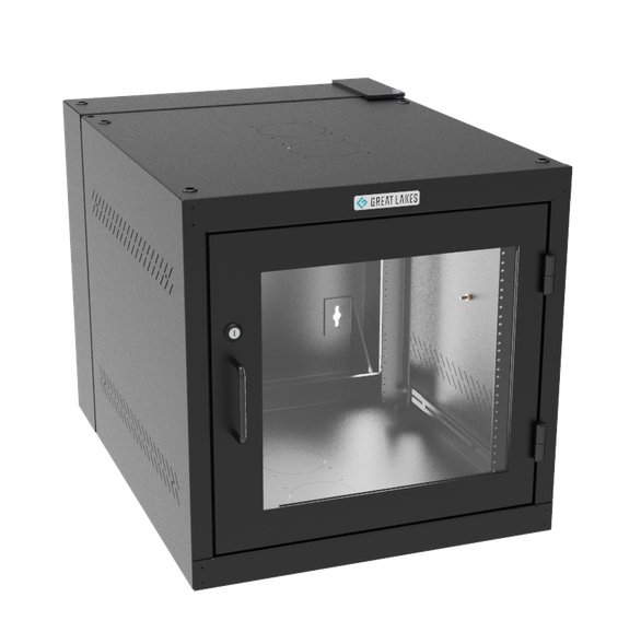 Vertiv Corp GL24WDP-B-00 rack cabinet 11U Wall mounted Black GL24WDPB00