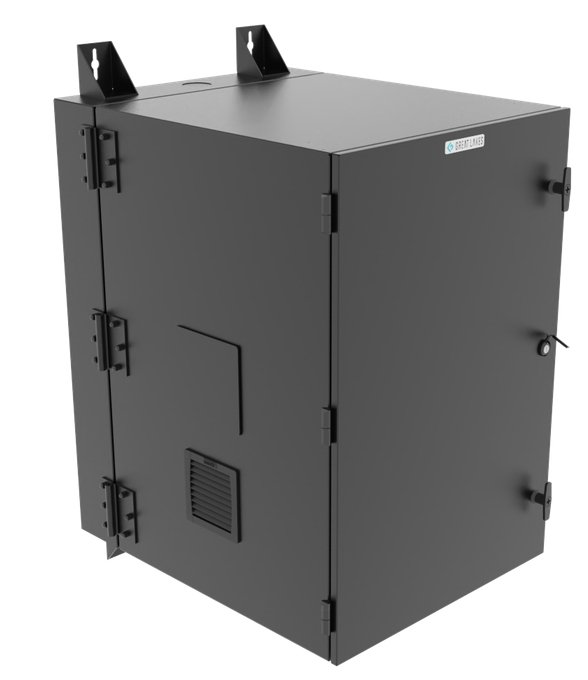 Vertiv Corp GL36N12-30-B-AFFF rack cabinet 19U Wall mounted Black GL36N1230BAFFF