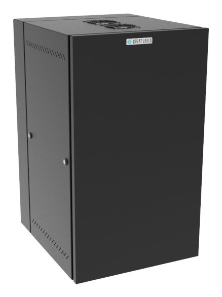 Vertiv Corp GL36WMS-B-AF rack cabinet 12U Wall mounted Black GL36WMSBAF