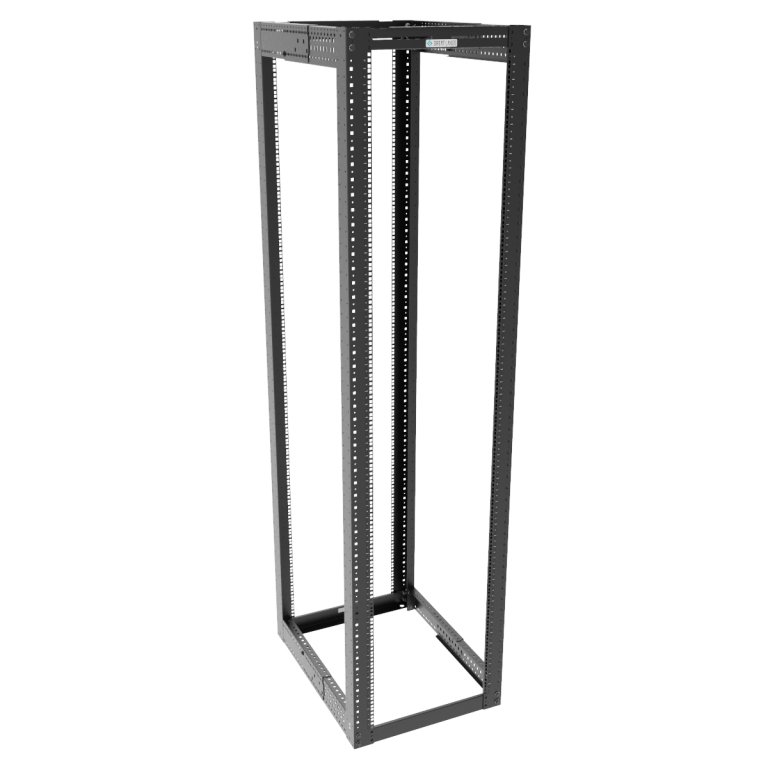 Vertiv Corp VRX-52U2436-B-SQM6 rack cabinet 52U Freestanding Black VRX52U2436BSQM6