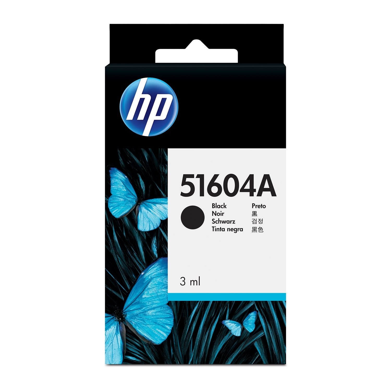 HP INC. Black Plain Paper Print Cartridge HPI-51604A
